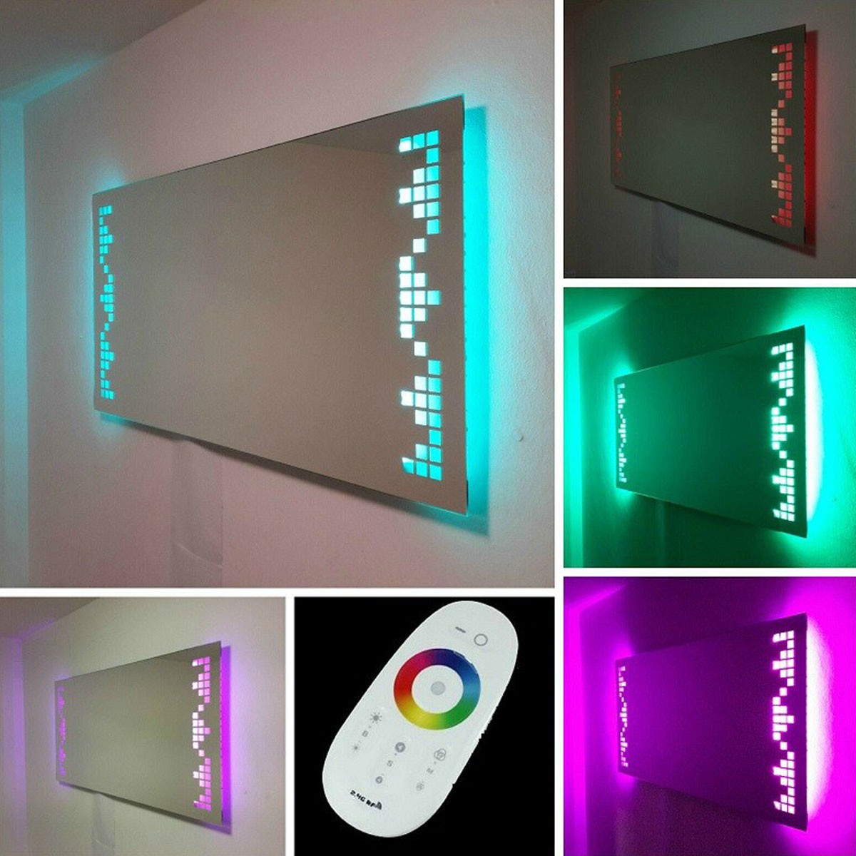 Lampada led Touch Personalizzata con foto luce vari colori con cassa  bluetooth