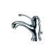 Eurorama Serie Dodo Miscelatori Lavabo e Bidet con Piletta Salterello + Vasca con Set Doccia in Ottone Cromo Lucido