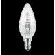 Lampadina ALOGENA tortiglione E14 42W calda NEOS