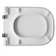 Sedile Wc Roca The Gap Soft Close in Termoindurente Bianco mod. Originale