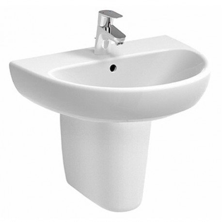 Lavabo Sospeso con semicolonna in ceramica My 65x50 — Bagnochic