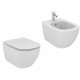 Sanitari Sospesi Ideal Standard Tesi Wc AQUABLADE® Bidet + Coprivaso ultra Slim a chiusura soft-close 