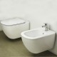 Sanitari Sospesi Ideal Standard Tesi Wc AQUABLADE® Bidet + Coprivaso ultra Slim a chiusura soft-close 