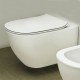 Sanitari Sospesi Ideal Standard Tesi Wc AQUABLADE® Bidet + Coprivaso ultra Slim a chiusura soft-close 