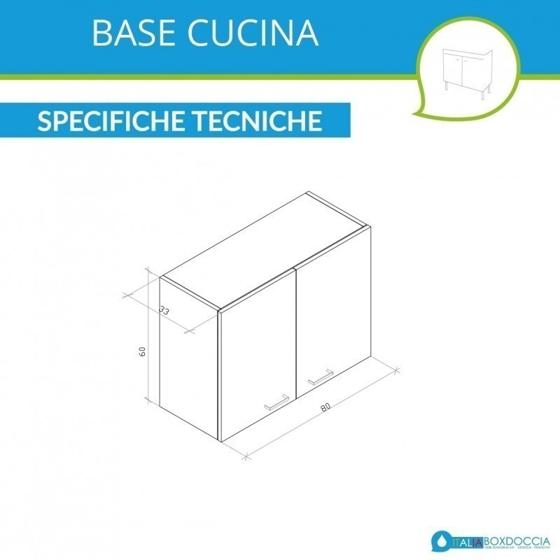 MOBILE CUCINA 120 OLMO LAVELLO INOX SOTTOLAVELLO CASSETTI PENSILE  SCOLAPIATTI