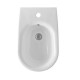 Sanitari Nolita di Kerasan Vaso Tecnologia Rimless con Scarico Traslato  + Bidet in ceramica bianco lucido