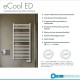 Termoarredo elettrico digitale ecool ed L. 628 mm 1000 w marca Fondiital