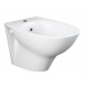 Bidet sospeso con fissaggio nascosto Morning di Rak Ceramics in ceramica bianco lucido