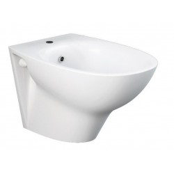 Bidet sospeso con fissaggio nascosto Morning di Rak Ceramics in ceramica bianco lucido