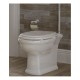 Sanitari washington di Rak Ceramics Vaso + Bidet distanziati da parete in ceramica bianco lucido