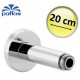 Braccio a soffitto d. 24 con rosone cm 20 marca paffoni cod. ZSOF065CR