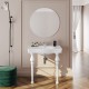 Lavabo-consolle da appoggio 108x60,5 cm in ceramica bianco lucida - Washington di Rak Ceramics