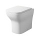 Sanitari Orchidea Vaso con tecnologia rimless + Bidet in Ceramica Bianca Lucida