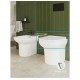 Sedile Wc per vaso Aster in Termoindurente Bianco a chiusura soft-close (ammortizzata)