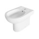 Sanitari Clio Vaso con tecnologia rimless + Bidet in Ceramica Bianca Lucida