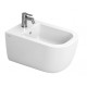 Bidet sospeso in ceramica bianco lucido modello mirto marca ceramica dolomite