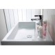 Lavabo sospeso o da appoggio 50 cm ceramica Serie Closer - Geberit 500.877.00.1