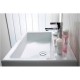 Lavabo sospeso o da appoggio 60 cm ceramica Serie Closer - Geberit 500.855.00.1