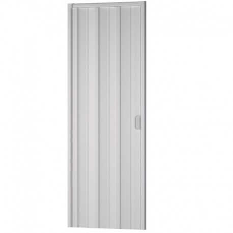 Porta d'arredo in pvc per interno a soffietto bianco larghezza 100 x altezza 214 cm