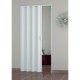 Porta d'arredo in pvc per interno a soffietto bianco larghezza 100 x altezza 214 cm