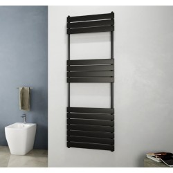 Termoarredo idraulico modello Ritmo 1513x500 mm e 683W - Nero