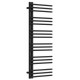 Termoarredo idraulico modello Arpa 160x50 cm e 624W - Nero opaco