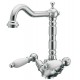 Miscelatore Monoforo lavabo con bocca antica linea armony classic cromo marca huber