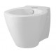 Bidet sospeso serie Full 48 di Azzurra in ceramica bianco lucido