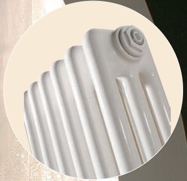 COPPIA MENSOLE PER RADIATORE ARDESIA RAL9010 N.COLONNE 4 art. 5160000000165  CORDIVARI